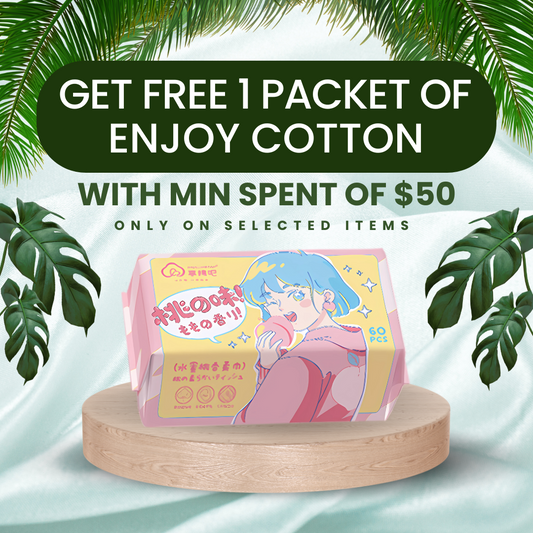 March Exclusive: Complimentary Enjoy Cotton with Your Purchase