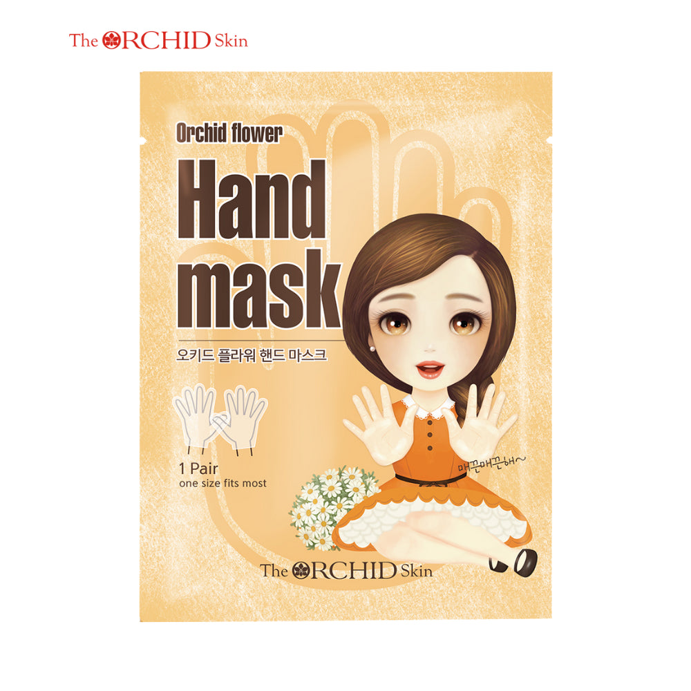 Seasonal & Limited-Edition Bundle - The ORCHID Skin Hand Cream Gift Set, 1 Box of Hand Mask and Apple Soft Peeling Gel