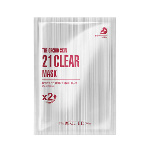 21 Clear Mask - The ORCHID Skin 디오키드스킨