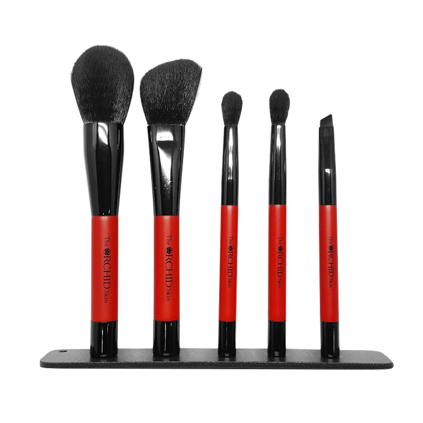 Magnetic Makeup Brush Traveler Set - The ORCHID Skin 디오키드스킨