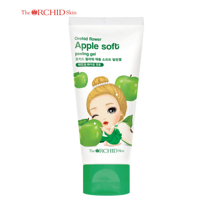 Seasonal & Limited-Edition Bundle - The ORCHID Skin Hand Cream Gift Set, 1 Box of Hand Mask and Apple Soft Peeling Gel