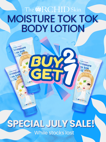 The ORCHID Skin - (Buy 2 Free 1) Moisture Tok Tok Body Lotion (150ml)