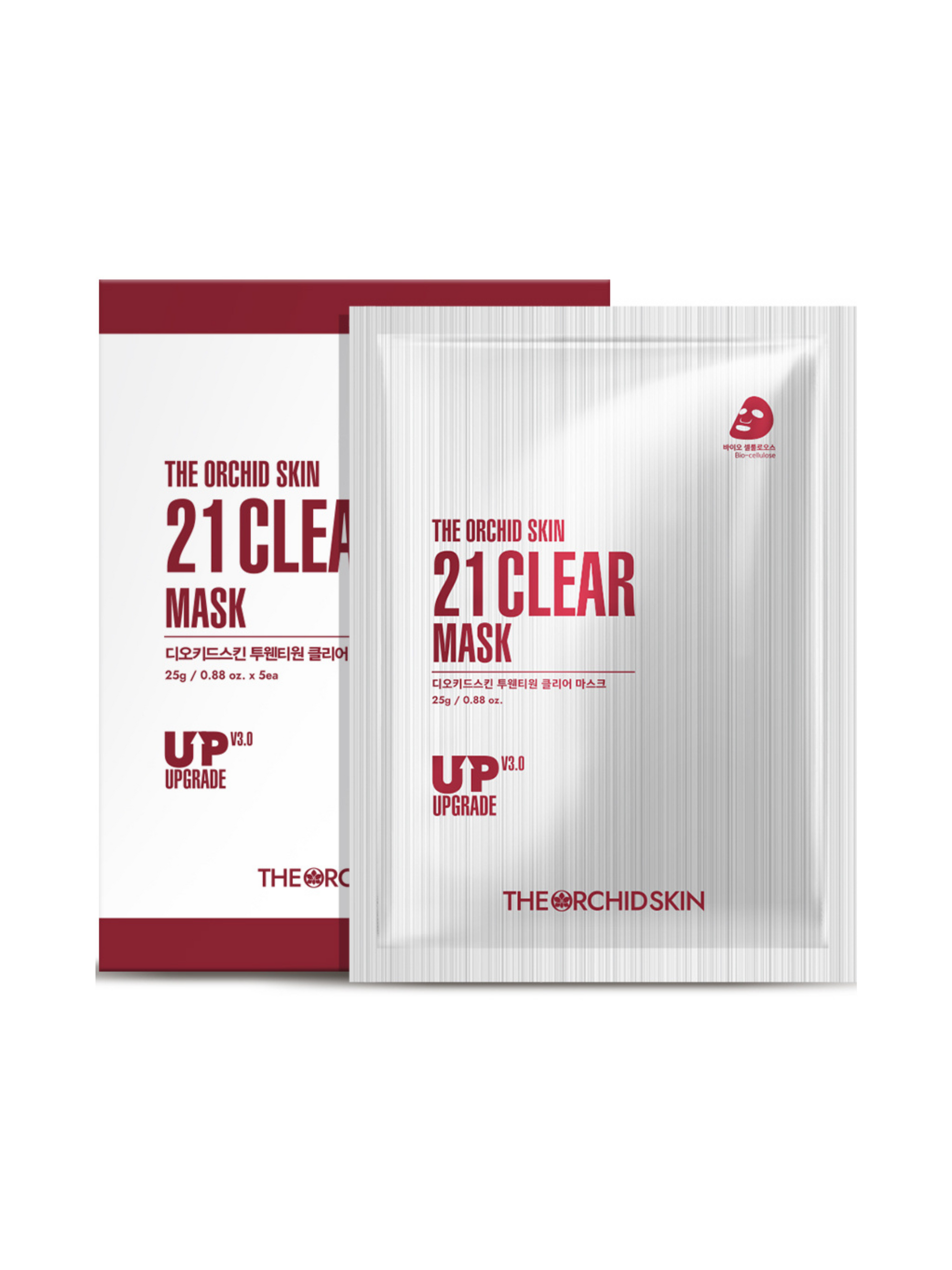 The ORCHID Skin 21CLEAR MASK 25枚入(韓国パック) 1_57dac594-7ecb-4e0c-87d6-