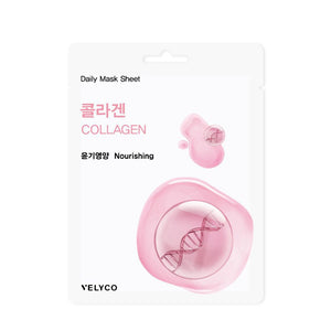 VELYCO Daily Essential Mask - COLLAGEN (6 Packs)