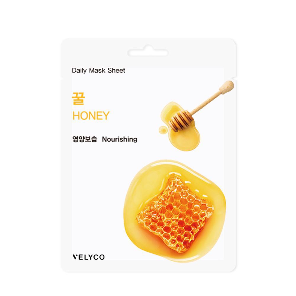 VELYCO Daily Essential Mask - HONEY (6 Packs)