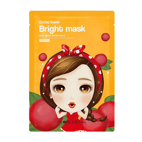 The ORCHID Skin Princess Bright Mask (Pack of 10)