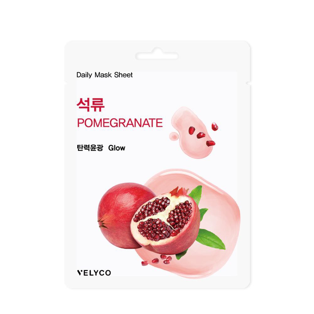 VELYCO Daily Essential Mask -  POMEGRANTE