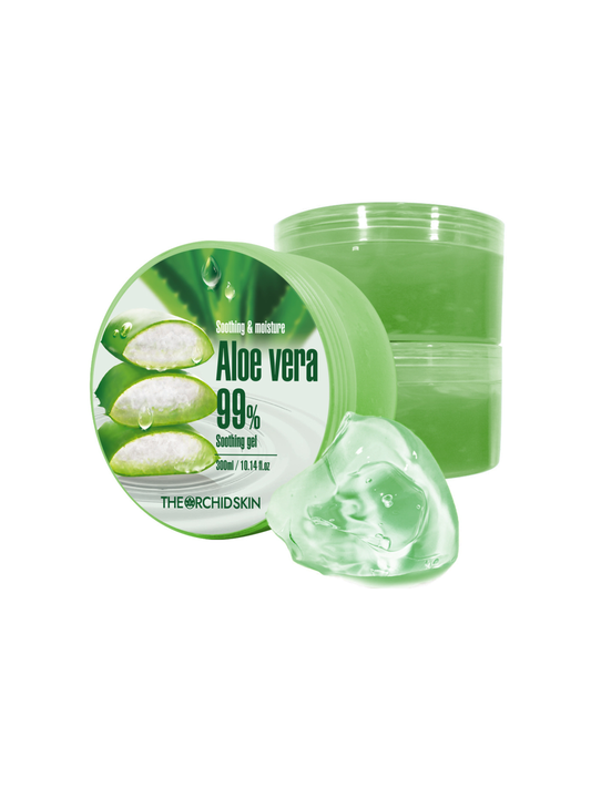 The ORCHID Skin Soothing & Moisture Aloe Vera 99% Soothing Gel