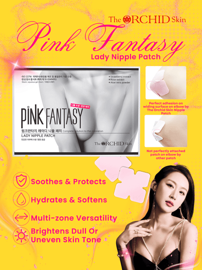 The ORCHID Skin Pink Fantasy Lady Nipple Patch (5 Pairs) – Gentle Brightening & Multi-Zone Hydration