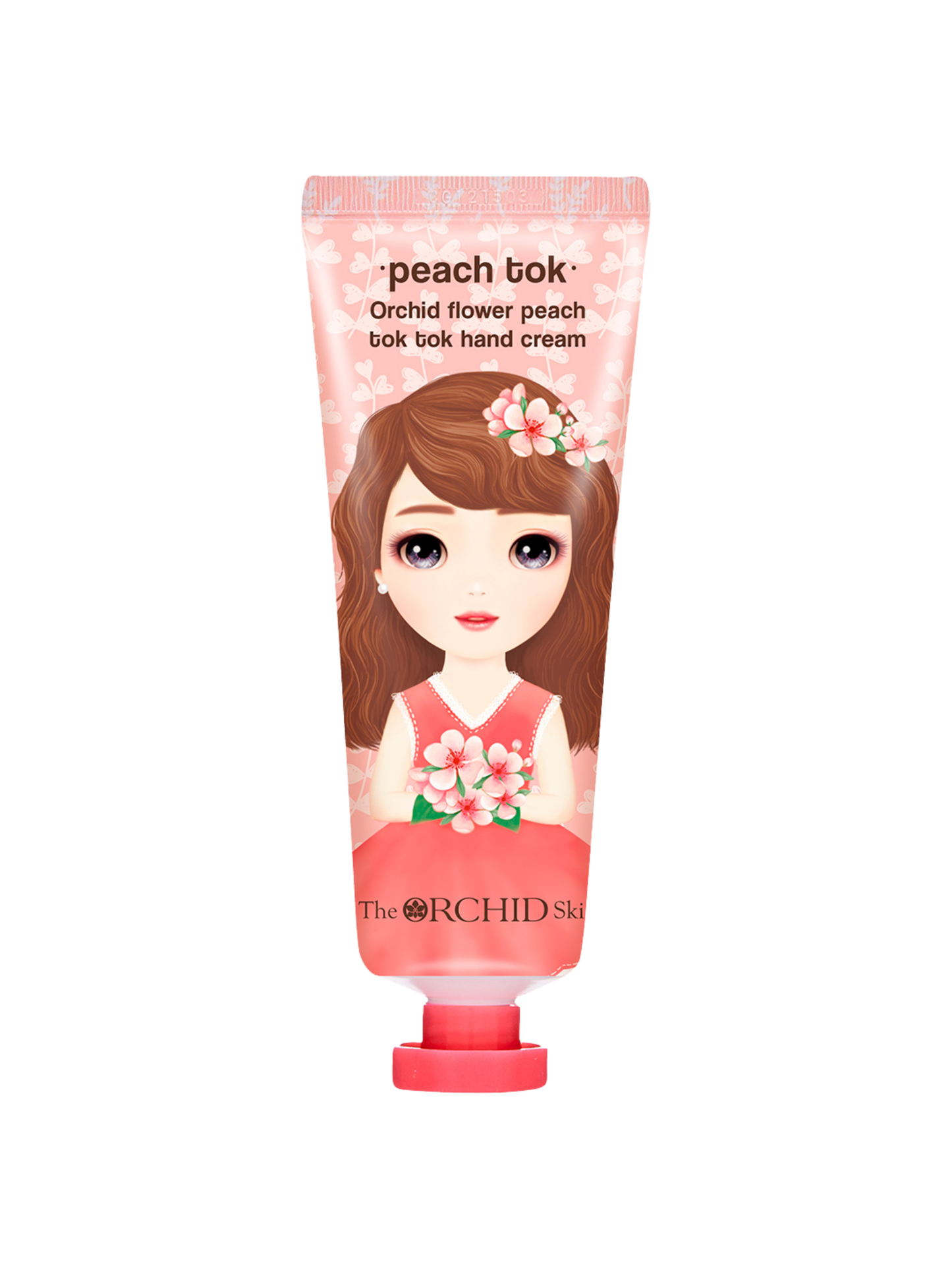 The ORCHID Skin Peach Tok Tok Hand Cream 60ml (Twin Pack)