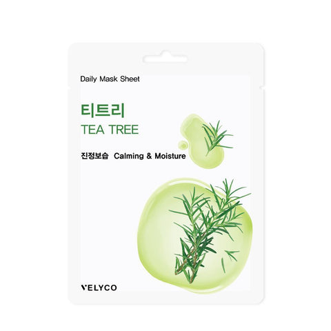 VELYCO Daily Essential Mask - TEA TREE (6 Packs)