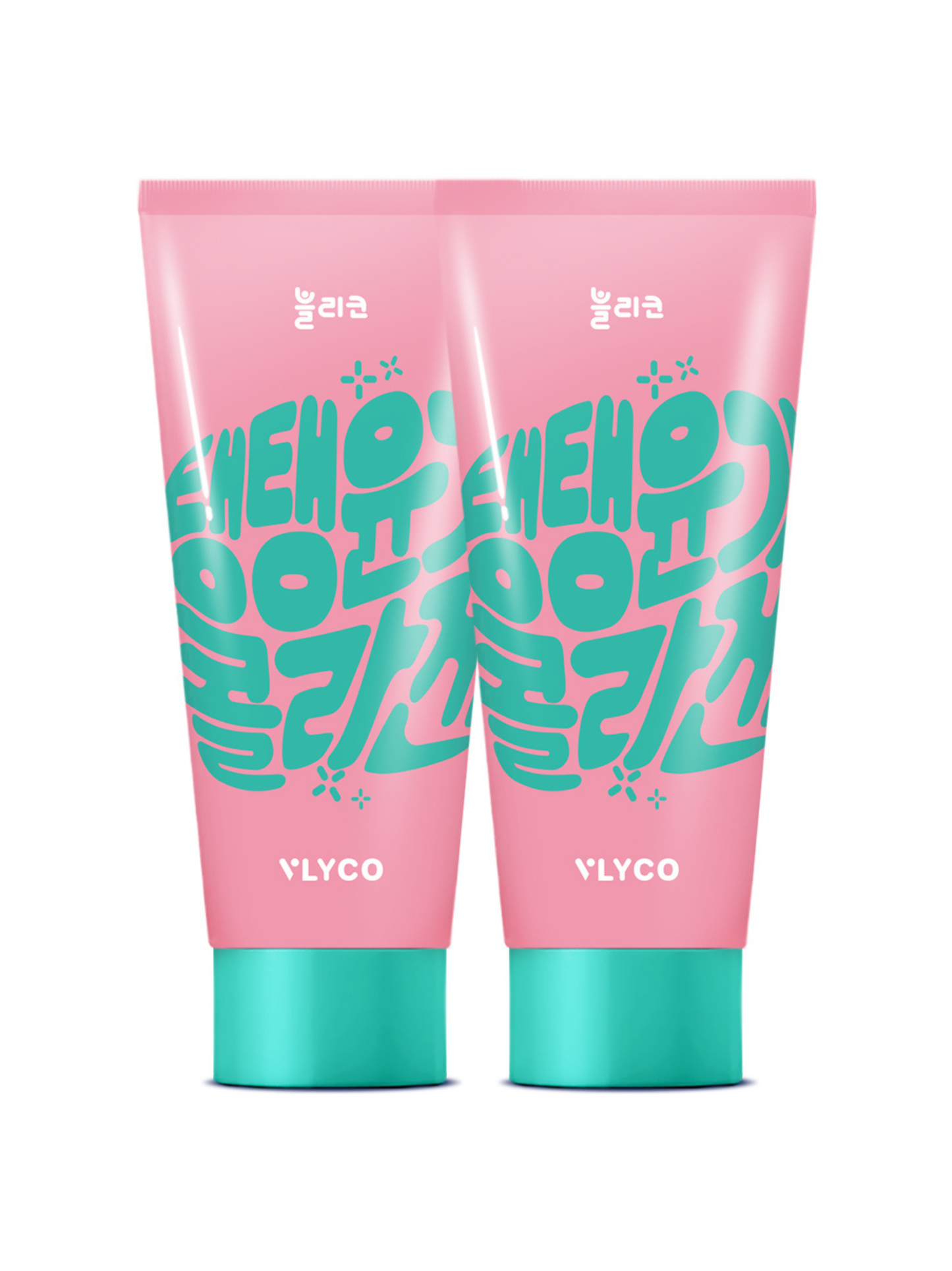VLYCO Glazed Skin Foam Cleanser Twin Pack 100ml