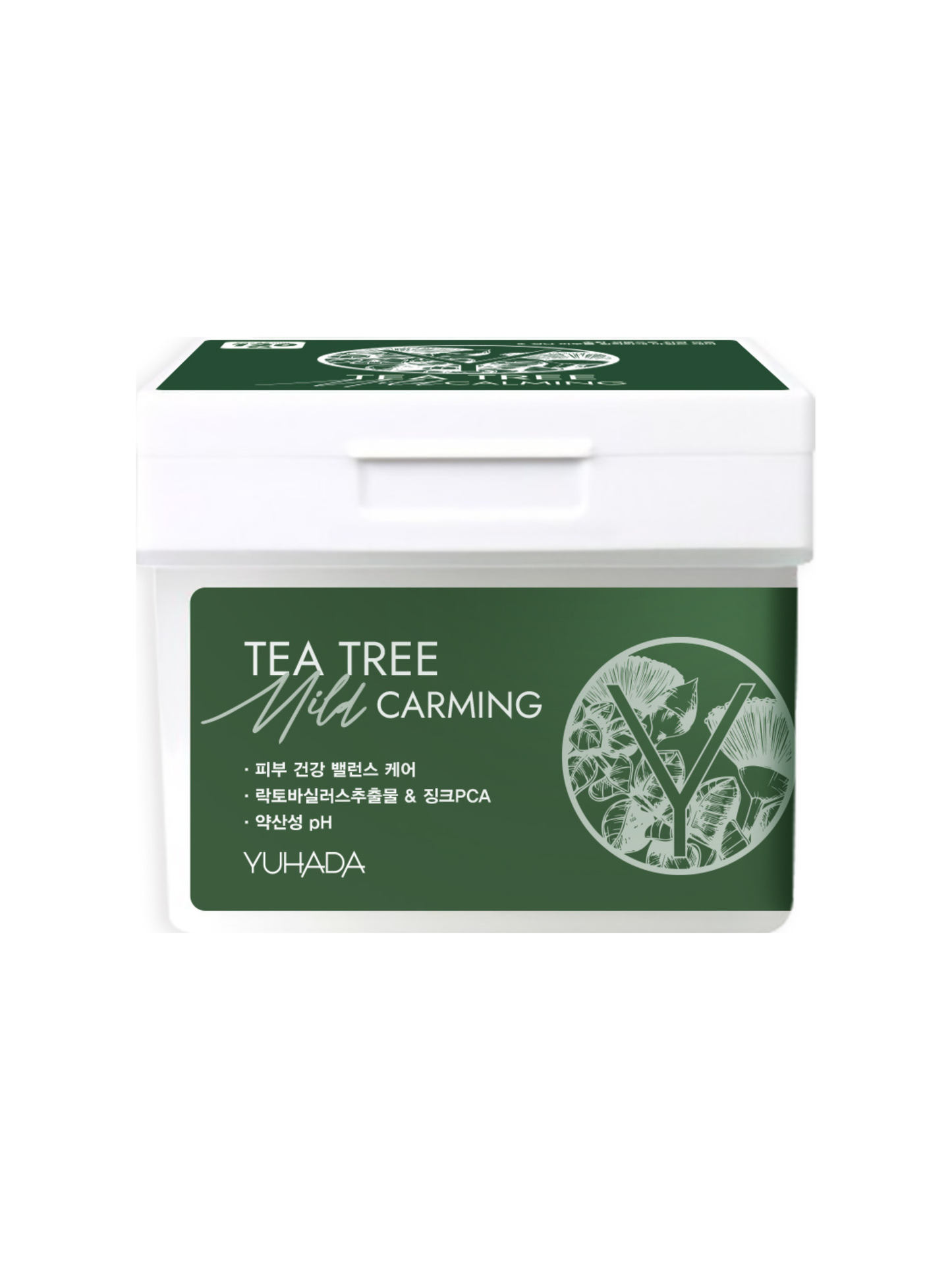 YUHADA Tea Tree Mild Calming Pad (120 Pieces)