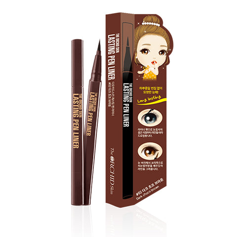 Lasting Pen Liner #02 Dark Choco brown - Clearance Sale - The ORCHID Skin 디오키드스킨