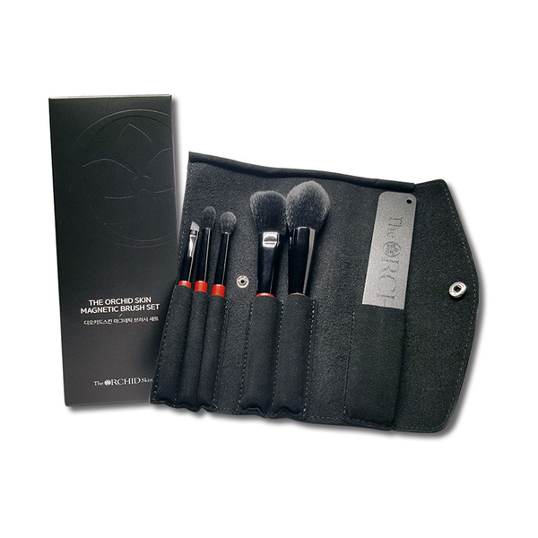 Magnetic Makeup Brush Traveler Set - The ORCHID Skin 디오키드스킨